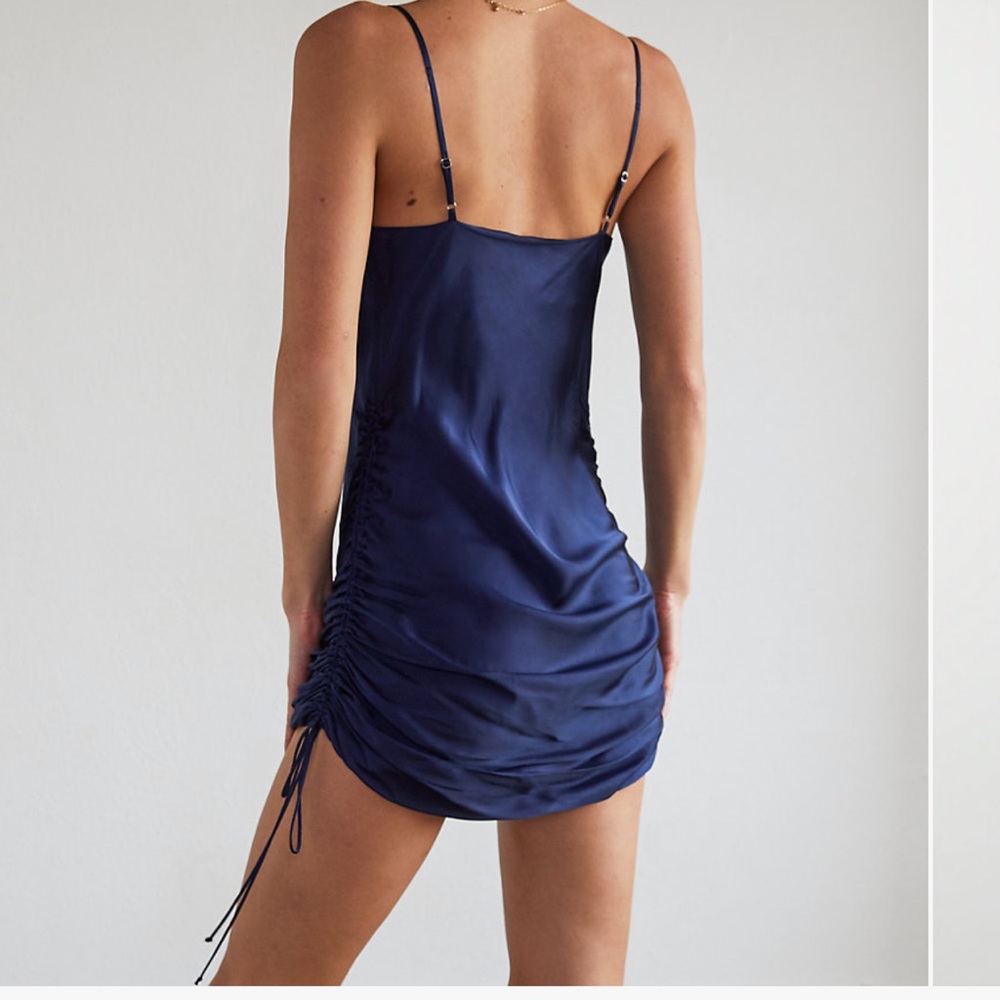 WILFRED ONLY RUCHED SLIP DRESS - Picture 2 of 4